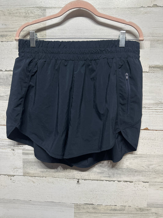 Women's Size XL Navy Lined Athletic Shorts - Very Good Used Condition