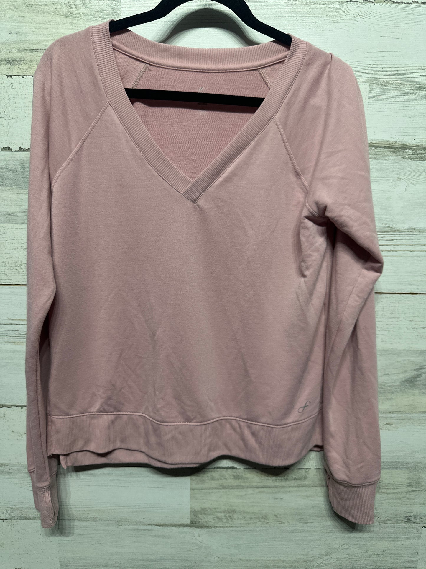 Women's Size Small Freely Soft Light Pink Long Sleeve Shirt - Very Good Used Condition