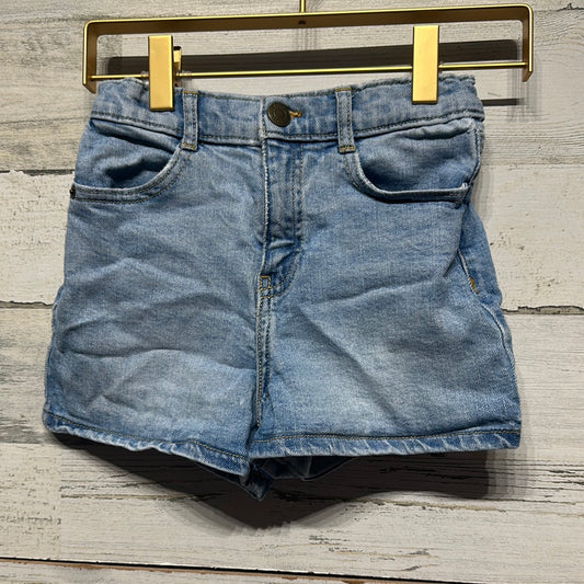 Girls Size 6/6x (Small) Free Assembly 90's A-Line Denim Shorts - Good Used Condition
