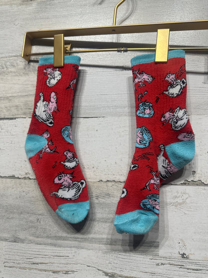 Preowned Little Kids Dr Seuss Socks - Good Used Condition