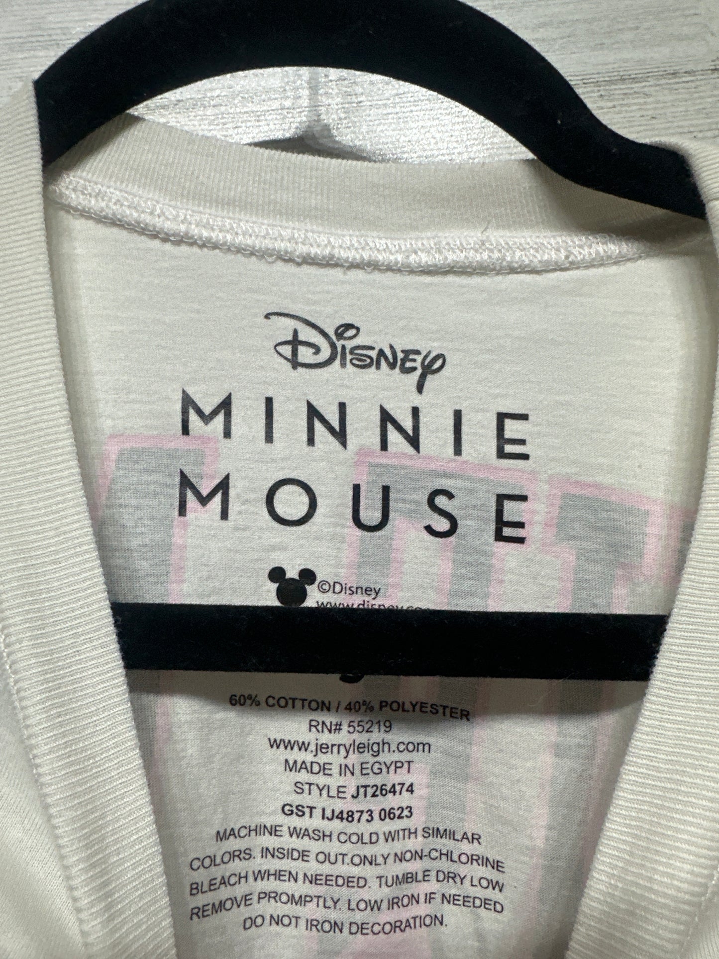 Women’s Size Small Disney Minnie Mouse Long Sleeve Shirt - Very Good Used Condition