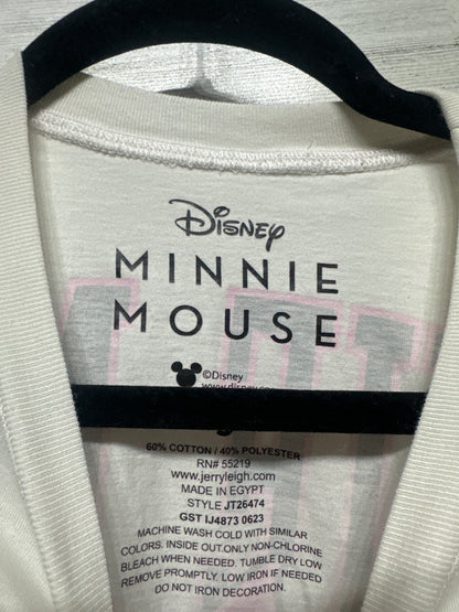 Women’s Size Small Disney Minnie Mouse Long Sleeve Shirt - Very Good Used Condition