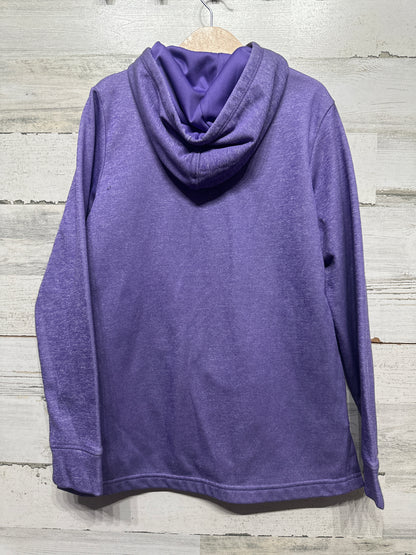 Girls Size 12-14 (Large) BCG Purple Hoodie - Very Good Used Condition