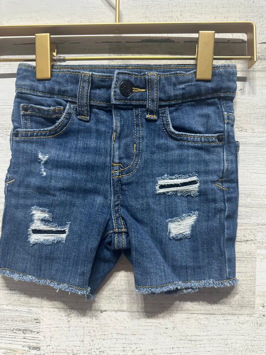 Boys Size 12m Cat and Jack Distressed Denim Shorts - Very Good Used Condition