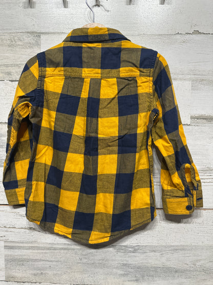 Boys Size 3t Children’s Place Plaid Button up Shirt - New With Tags