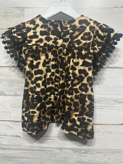 Girls Size 18-24m Leopard Tunic - Very Good Used Condition