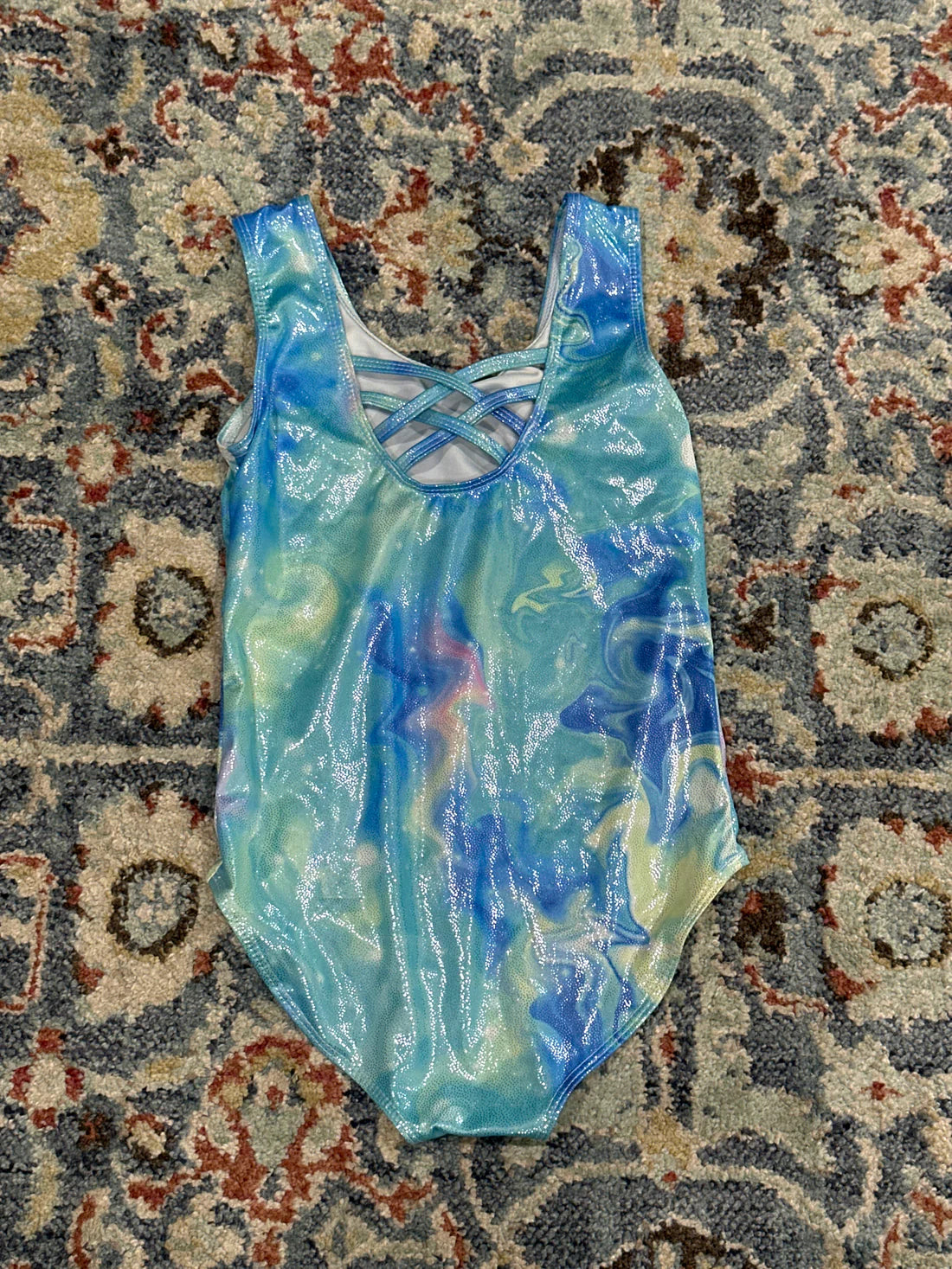 Dancewear - Girls Size 9 Shiny Leotard VGUC