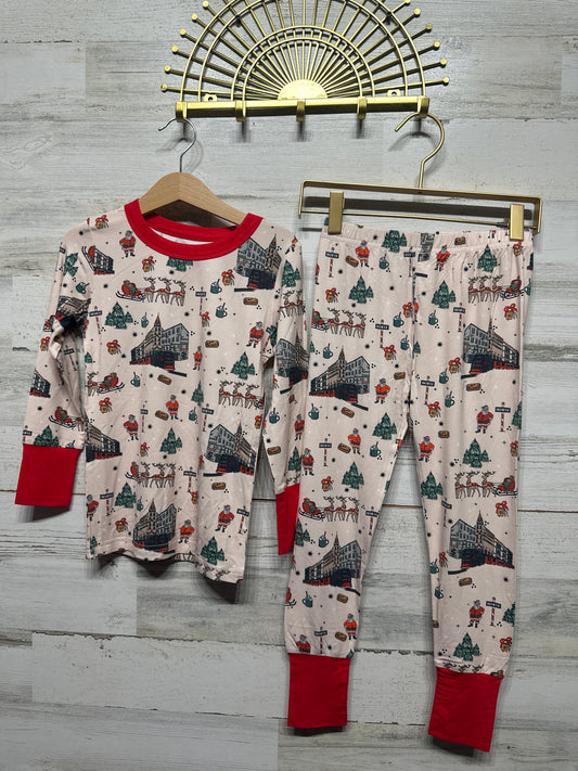 Bamboo Polar Express Pajamas - Nora Madison - Girls Size 6-7 - New With Tags