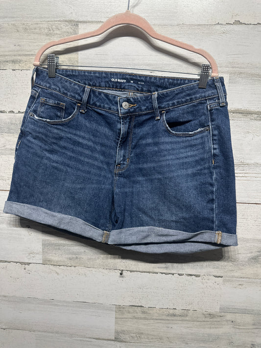 Women's Size 10 Old Navy Mid Rise Denim Shorts - Very Good Used Condition