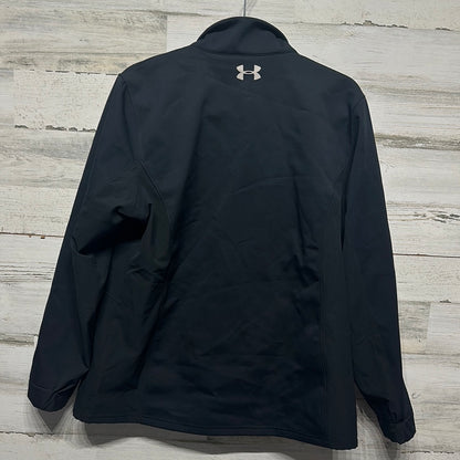 Women's Size XL Under Armour Fitted Cold Gear Black Jacket - Very Good Used Condition