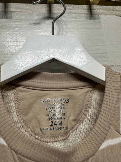 Size 24m Easy Peasy Striped Dress - Very Good Used Condition