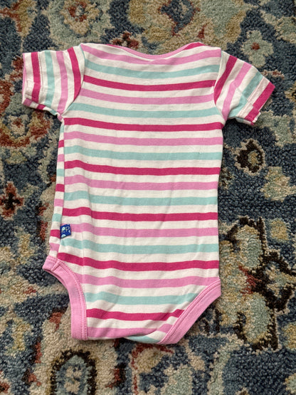 Kickee Pants 0-3m Bamboo Bodysuit VGUC