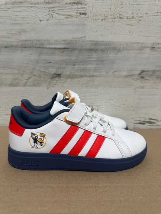 Boys Size 1 Youth Adidas Grand Court Donald Duck - New With Tags