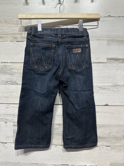 Boys Preowned Size 3t Wrangler Retro Relaxed Bootcut Jeans - Very Good Used Condition