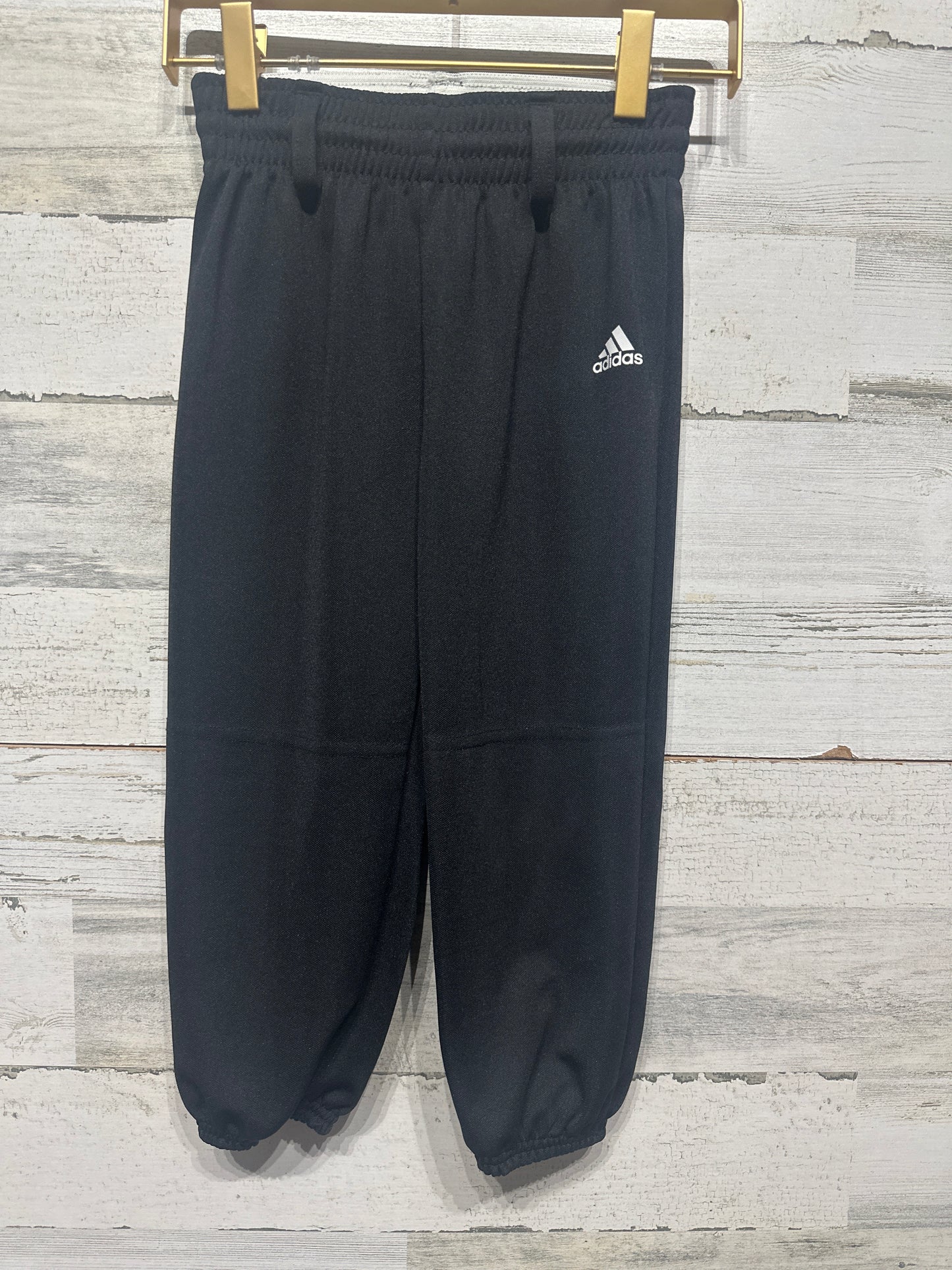 Boys Size XS Adidas Aeoready Black Pull On Baseball Pants - Very Good Used Condition