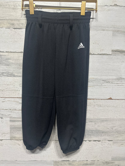 Boys Size XS Adidas Aeoready Black Pull On Baseball Pants - Very Good Used Condition