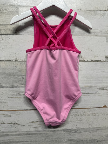 Size 5t TYR One Piece Pink Competitive Swimsuit - Very Good Used Condition