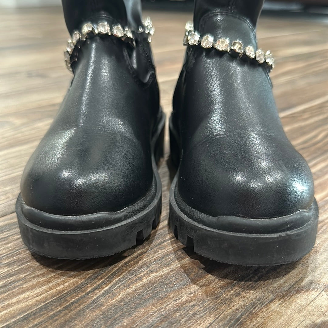 Girls Size 9 Toddler Steve Madden Boots - Good Used Condition