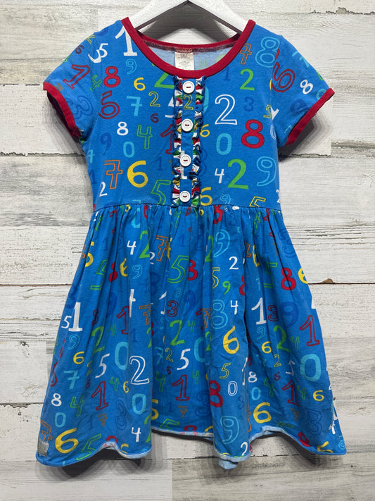 Size 8 Eleanor Rose Numbers Dress - Good Used Condition