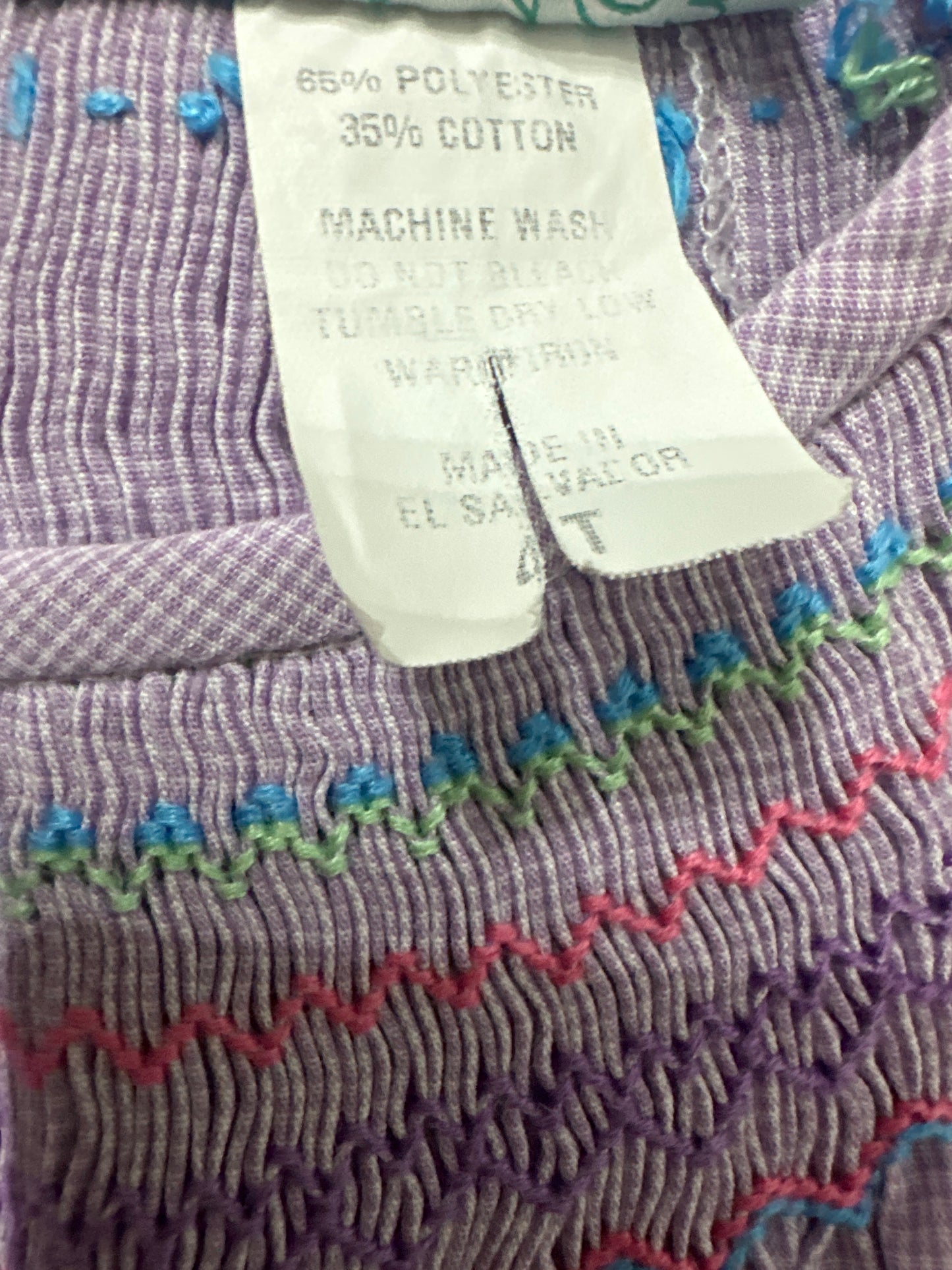 Girls Size 4t Posh 463 Smocked Dress - Very Good Used Condition