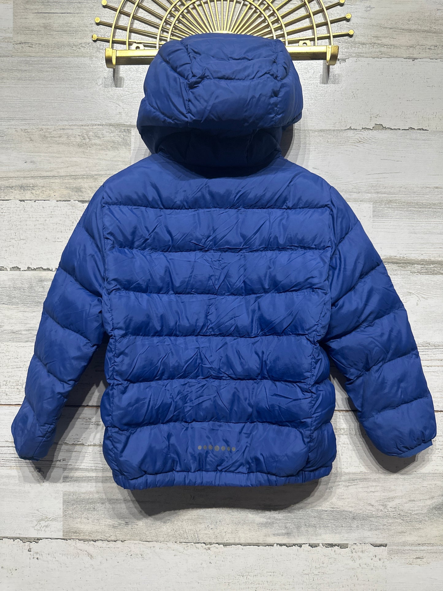 Boys Preowned Size 3-4 Uniqlo Blue Puffer Jacket - Good Used Condition**