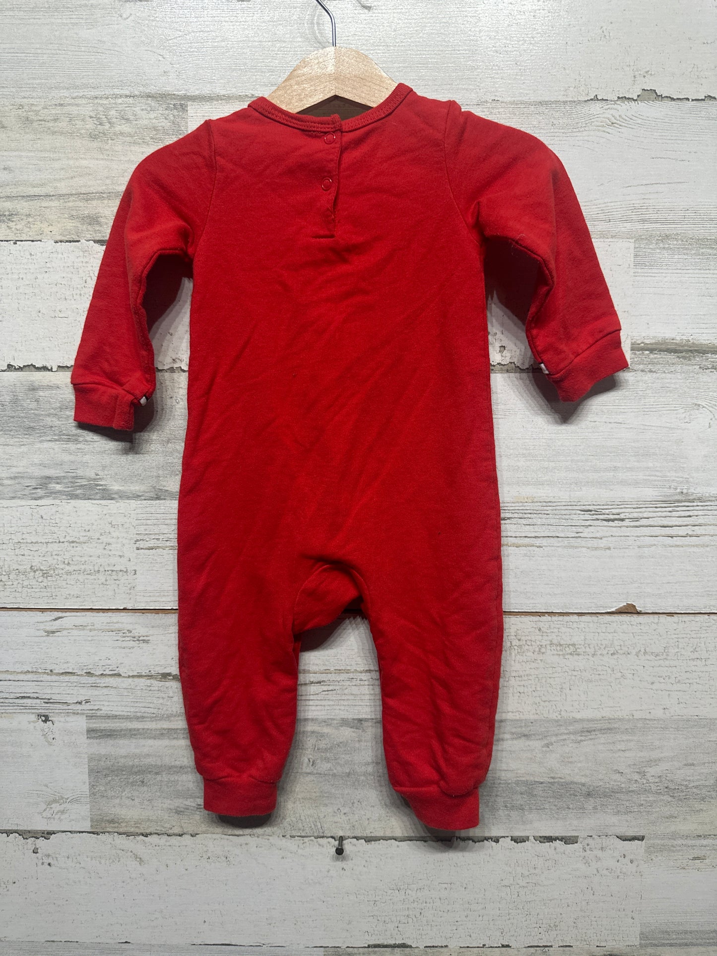 Boys Size 6-9m Grinch Holiday Romper - Very Good Used Condition