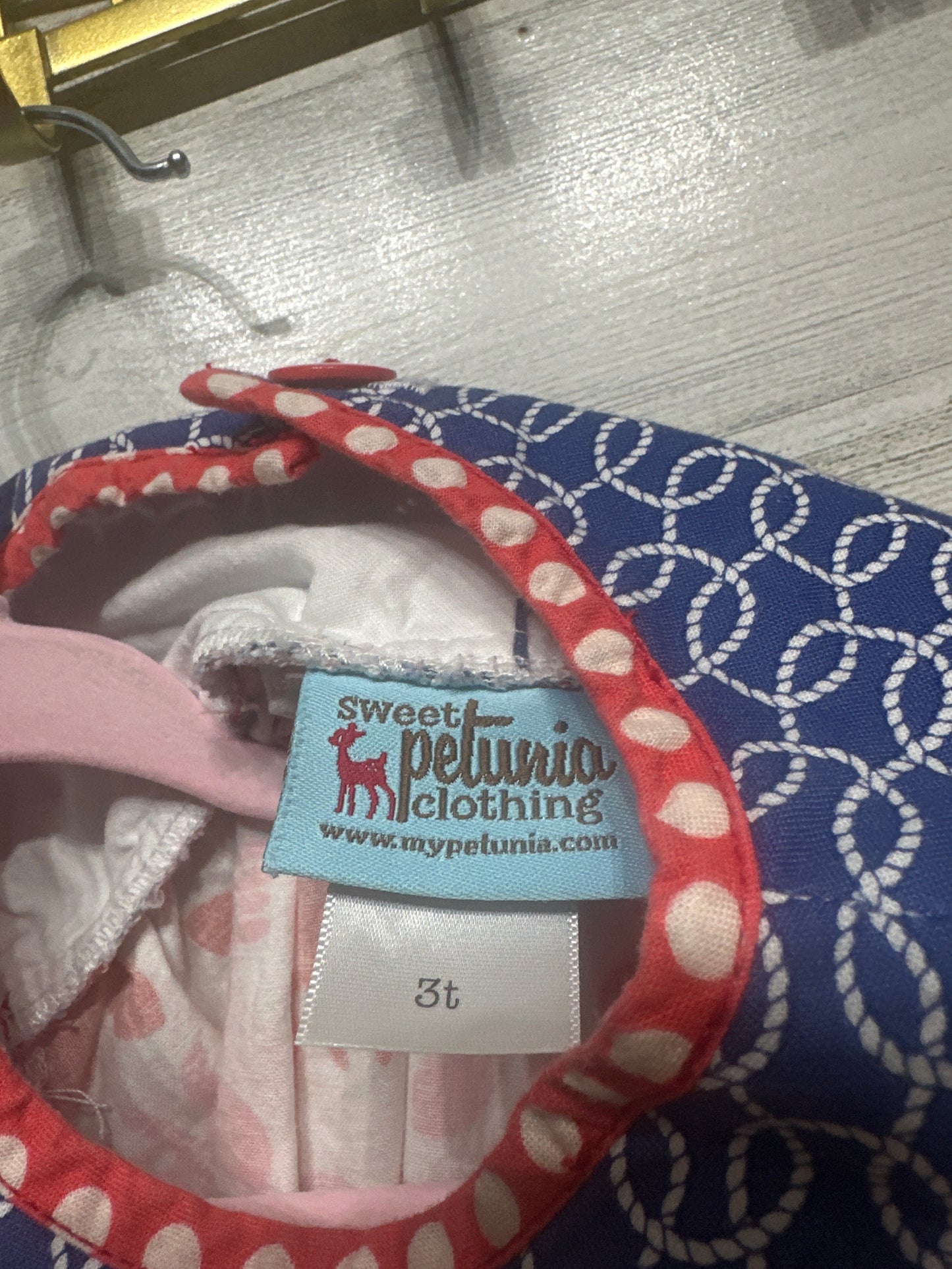 Girls Size 3t Sweet Petunia Outfit Set - Play Condition*