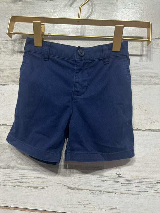 Boys Preowned Size 18m Ralph Lauren Navy Shorts - Good Used Condition