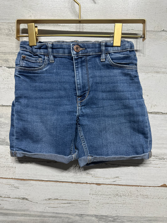 Size 6-7 H&M Denim Adjustable Waist Shorts - Very Good Used Condition