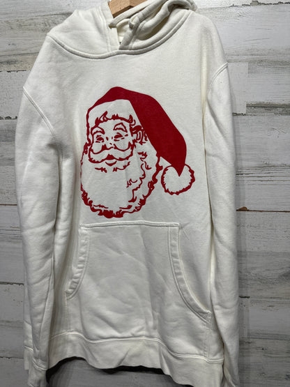 Oversized Santa Hoodie - Independent Trading Company - Women's Size Small - Good Used Condition