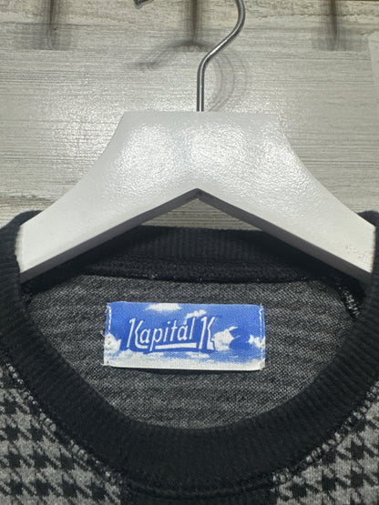 Size 2 Capital K Houndstooth Sweatshirt - Very Good Used Condition
