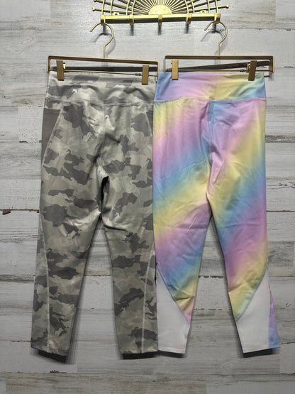 Size 10/12 Member's Mark Active Leggings (2 Pieces)  - Very Good Used Condition