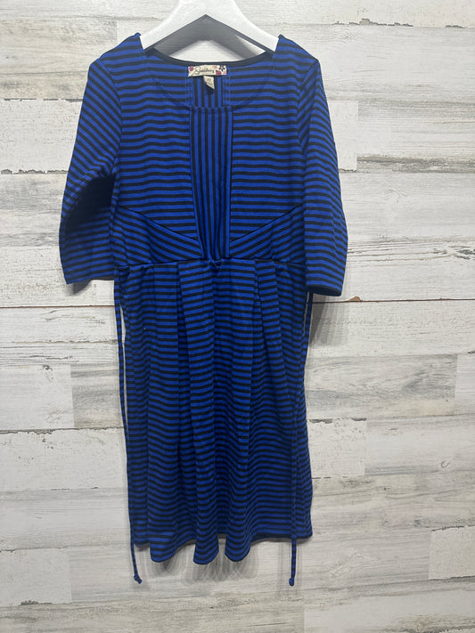 Size 12 Speechless Blue Striped Dress - Very Good Used Condition