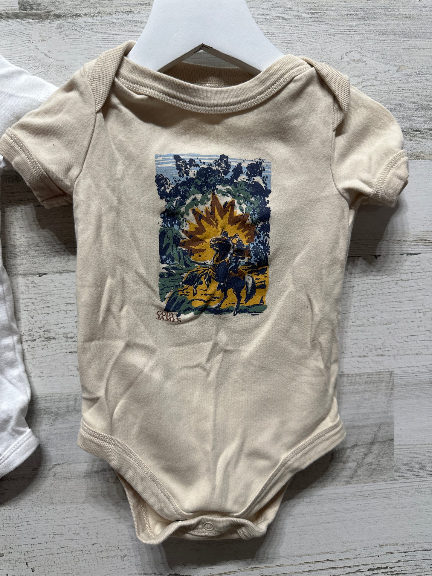 Boys 18m Western Bodysuits - Good Used Condition