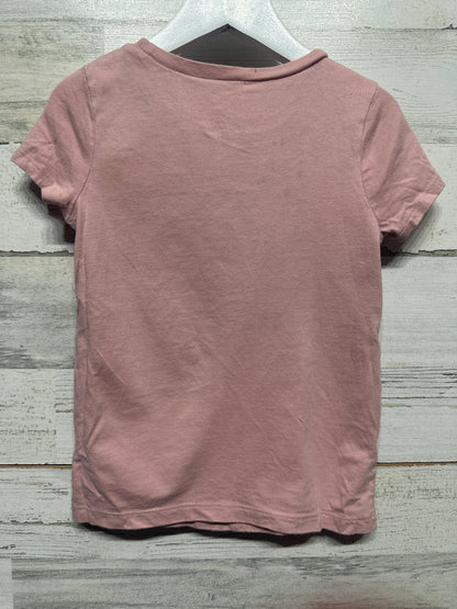 Girls Size 4 Carters Ballerina Sparkle T-Shirt - Good Used Condition