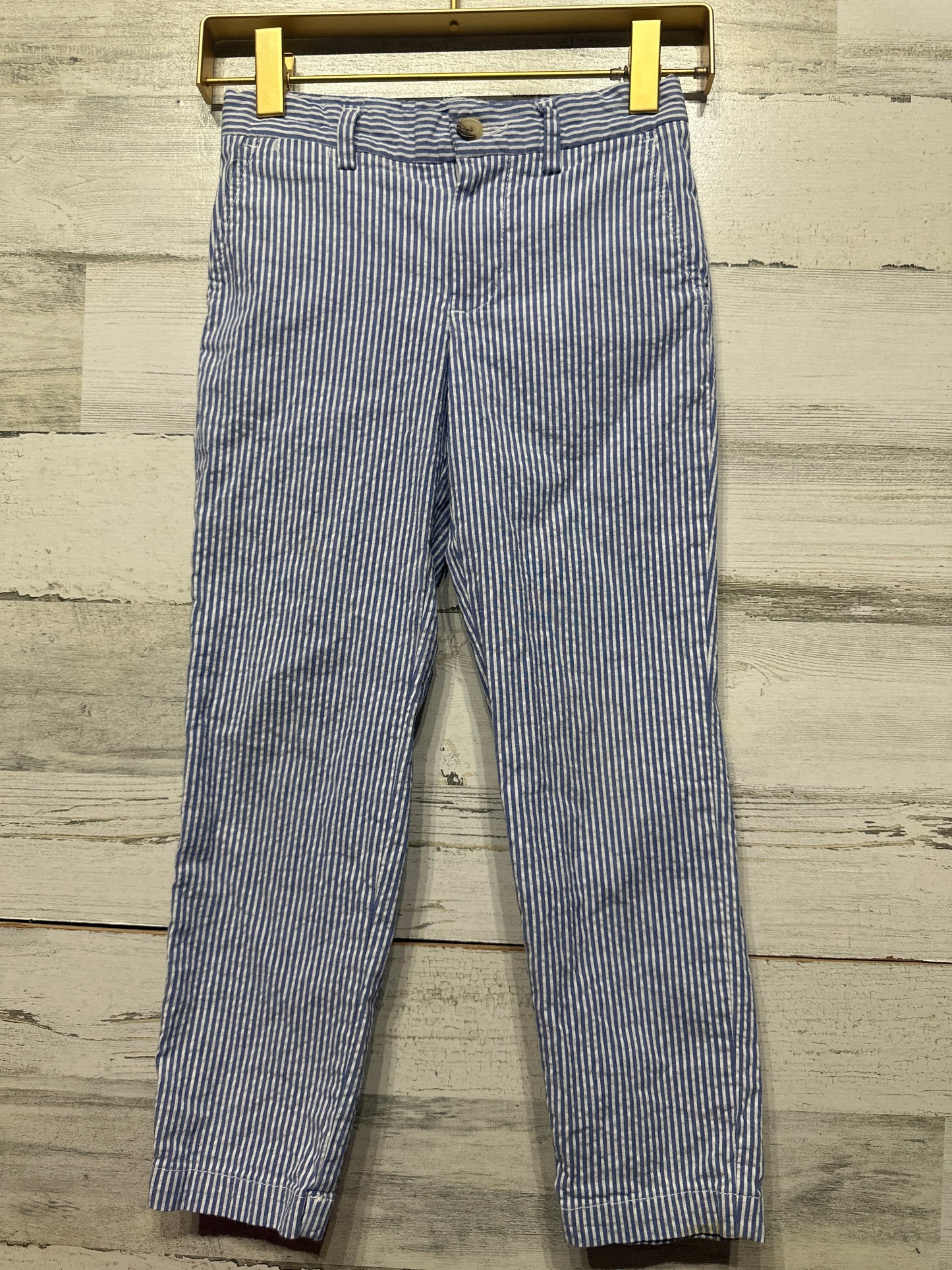 Boys Preowned Size 5 Polo Ralph Lauren Seersucker Pants - Play Condition**