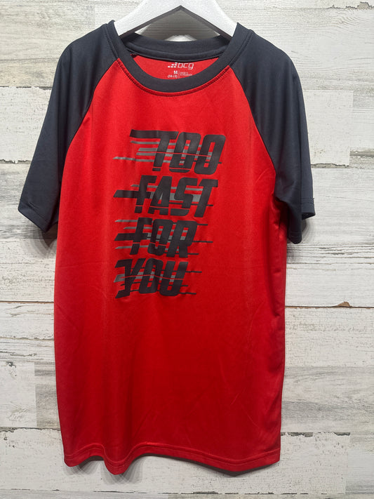 Boys Size Medium (10/12) BCG Too Fast For You Drifit Shirt - Very Good Used Condition