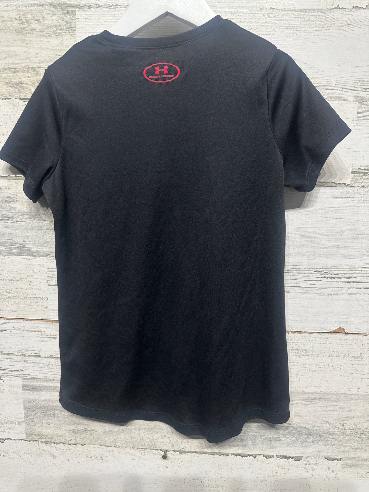 Girls Size YSM ( 8 ) Under Armour Dance Heatgear Shirt - Very Good Used Condition