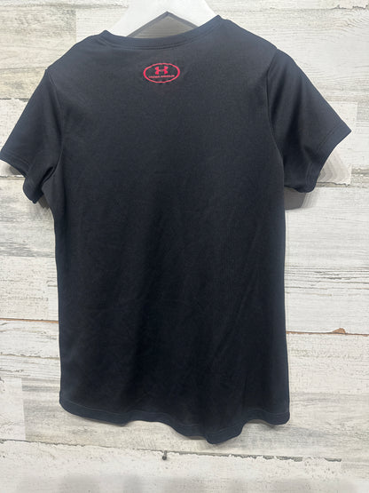 Girls Size YSM ( 8 ) Under Armour Dance Heatgear Shirt - Very Good Used Condition