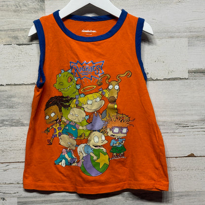 Boys Size 6 Nickelodeon Rugrats Sleeveless Shirt - Good Used Condition