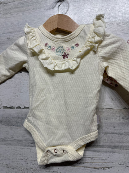 Nicole Miller/Tahari Baby Long Sleeve Lot - 2 Pieces - Size 0-3m - Very Good Used Condition