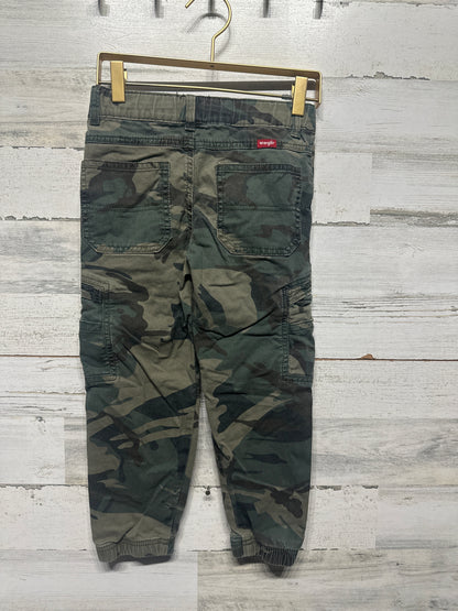 Boys Size 6 Regular Wrangler Camo Cargo Pants - Good Used Condition*