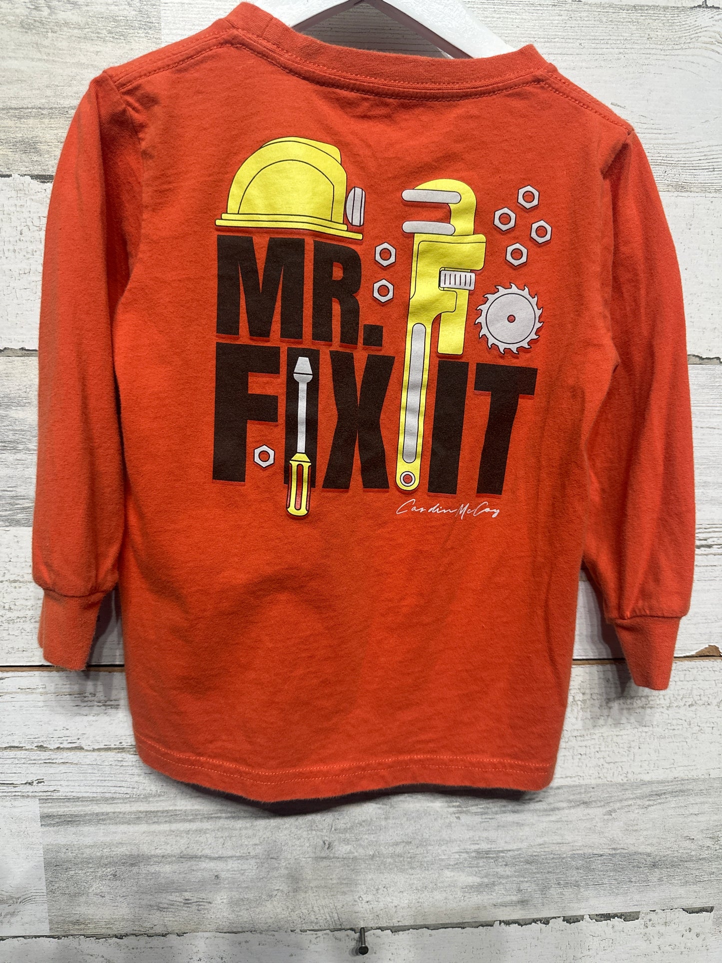 Cardin McCoy Mr Fix It Tools Shirt Toddler Boys XS Fits Like Size 4 VGUC