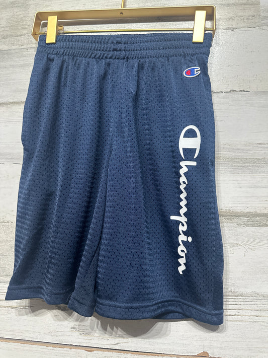 Boys Preowned Size Medium Champion Navy Active Shorts - Good Used Condition