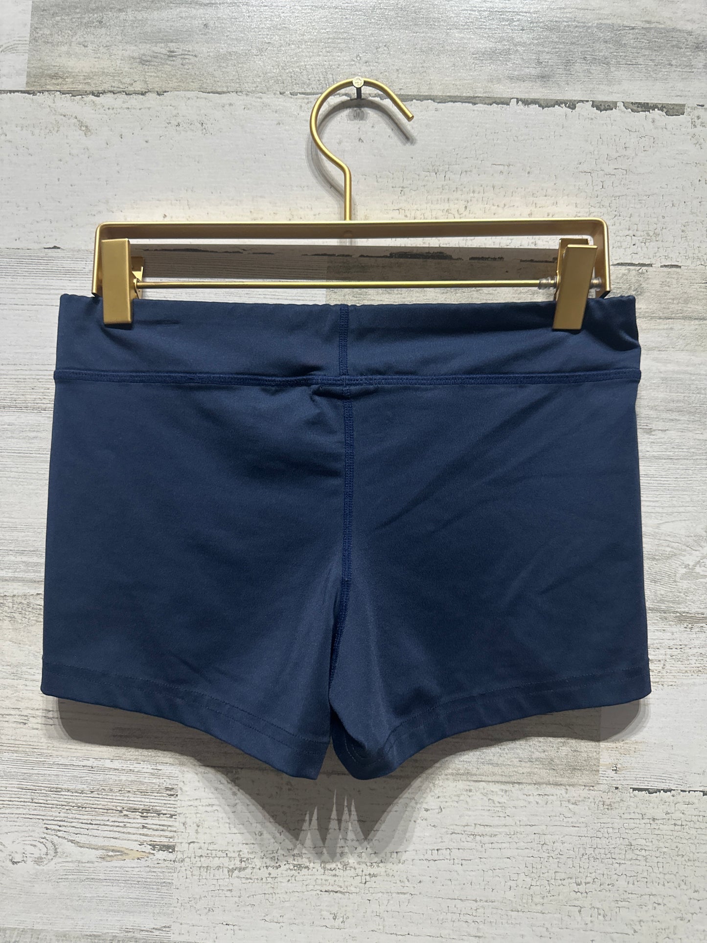 Girls Size Large Nike Drifit Navy Active Shorts - Very Good Used Condition