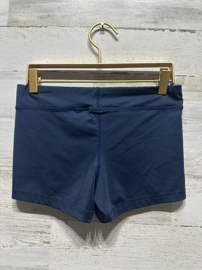 Girls Size Large Nike Drifit Navy Active Shorts - Very Good Used Condition