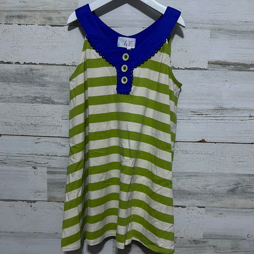 Girls Size 10 Matilda Jane 435 striped sleeveless tunic - new with tags