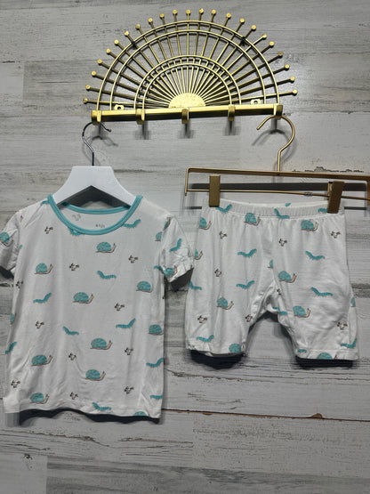 Boys Size 3t Kyte Baby Bamboo Crawl Print Pajama Set  - Play Condition**