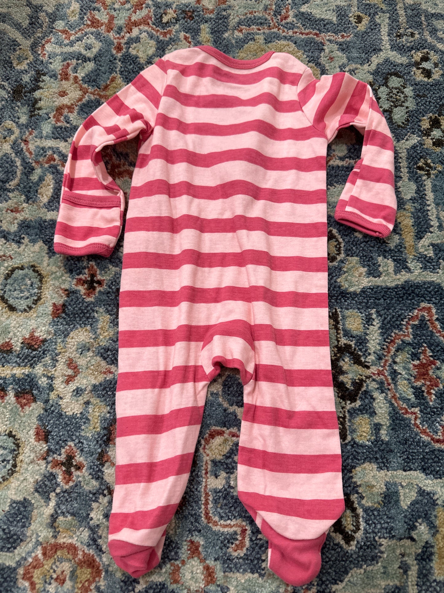 Harry Potter Hogwarts Girls 0-6m Footed Sleeper VGUC