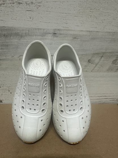 Toddler Size c11 Native White Shoes - Good Used Condition